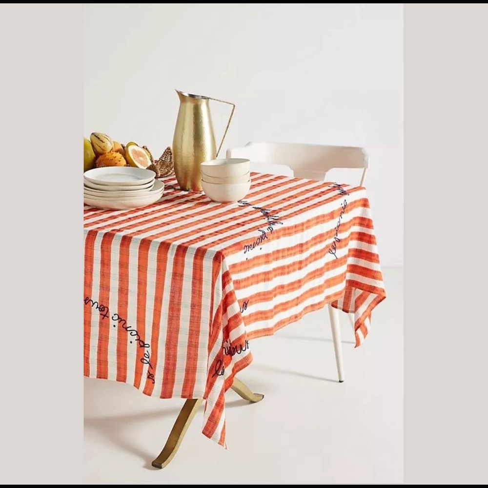 ISO Anthropologie Abeline Tablecloth 72x90